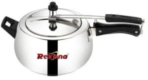 Rexona 6.5 Liter Inner Lid Chiku Aluminium Pressure Cooker