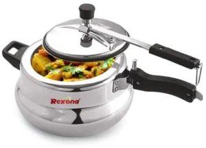 Rexona 8 LIter Inner Lid Handi Aluminium Pressure Cooker