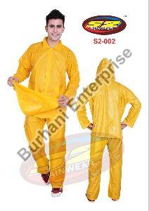 Yellow Pvc Raincoat