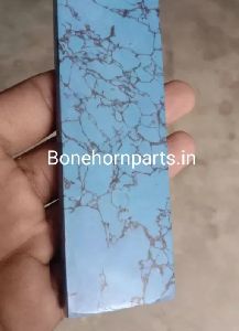 Turquoise Stone Knife Handle Scale