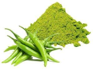 Green Chilli Powder