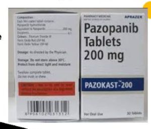 indian pazopanib 200mg tablets