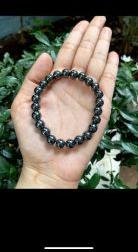 Round Hematite Gemstone Bracelet