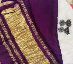 semi gaji silk dupatta