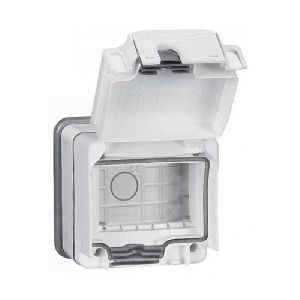 legrand arteor grey plexo box transparent flap adapter