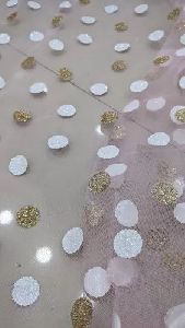 Fancy Glitter Net Fabric