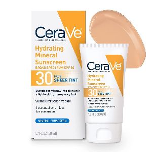 CeraVeing Hydrating mineral sunscreen