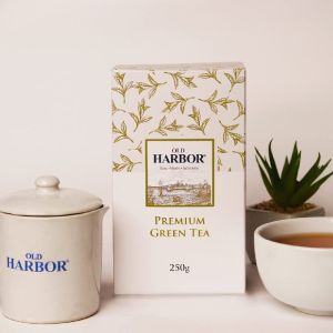 250 gm old harbor premium loose leaf green tea