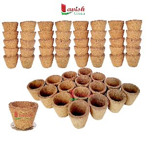 Lavish Green Organic Havan Cups (Empty) Sambrani Dhuni Cups