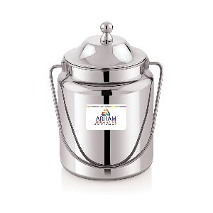 Stainless steel jointless milk pot