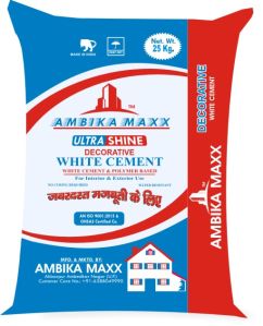 Decorative white Cement 25 KG