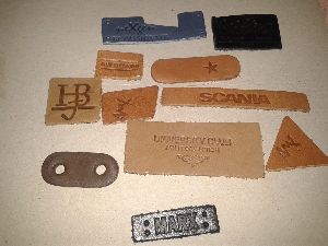 embossed leather patches