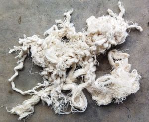 pure cotton waste