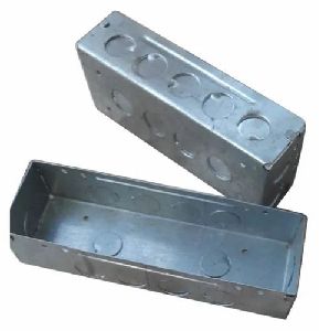 Galvanized Iron 6 Module Modular Junction Box