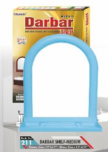 Darbar Shelf Medium Plastic Mirror Frame