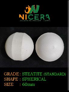 60mm Standard Steatite Grinding Media