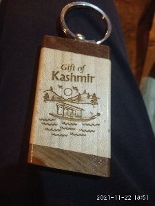 wood key chain