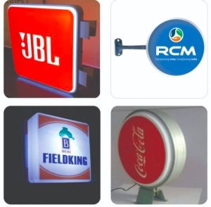 LED Box Sign Board
