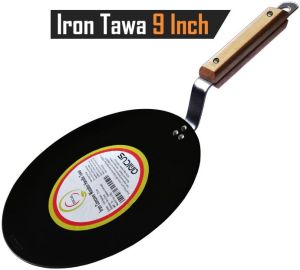 Amicus Iron Concave Tawa 9 Inch 1 Kg 2.5 mm Thick