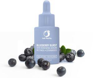 just peachy blueberry retinol ceramide serum