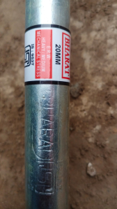 galvanized conduit pipe