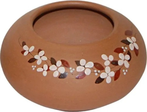 Hand Painted Terracotta Pot