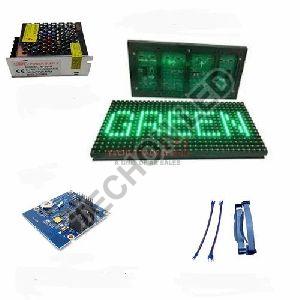 Scrolling P10 Green LED Display Board