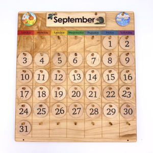 Perpetual Wooden Calendar