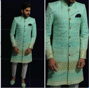 cotton sherwani