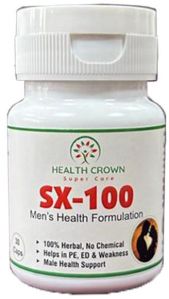 Healthcrown Ayurvedic Capsules SX-100