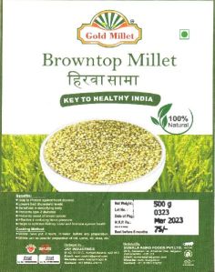 Browntop Millet