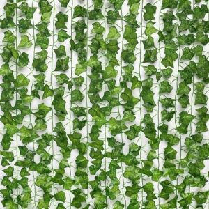 Artificial Garlands Hanging Leaves Bail