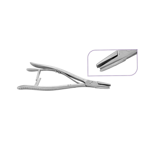 SCREW REMOVAL FORCEPS WITH RATCHET LOCKED