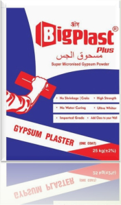 Bigplast Natural Gypsum Plaster