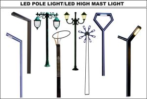 led pole light