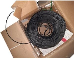 Black Fiber Optic Cable