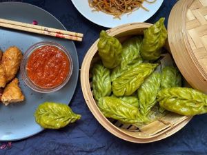 Frozen Spinach & Corn Momos