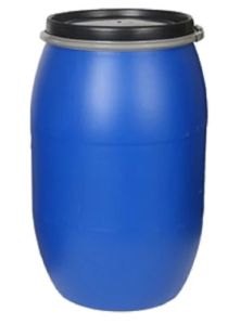 Blue HDPE Drum