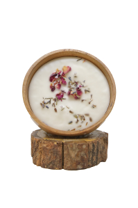 Aroma Rose Petal And Lavender Buds Aroma Candle