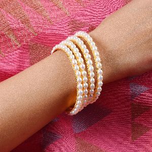 Real Pearl Bangles