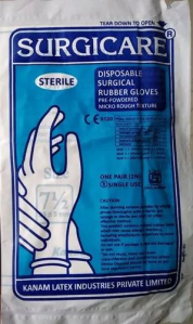 Non Sterile Latex Surgical Gloves