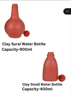 CLAY WATER BOTTLE