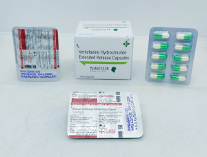 Venlafaxine 75 mg ER capsules