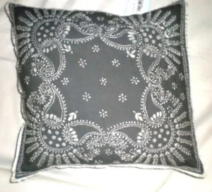 Embroidered Cotton Pillows Cover