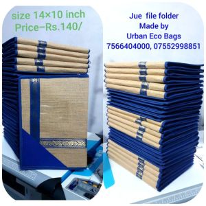 Jute File Folders