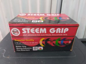 Steem Grip Self Adhesive PVC Electrical Insulation Tape