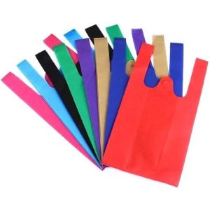 Plain W Cut Non Woven Bag