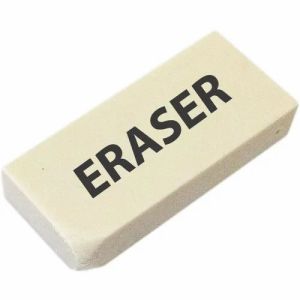 white eraser