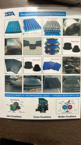 Stone crusher machine spares