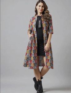 Designer Printed Shrug